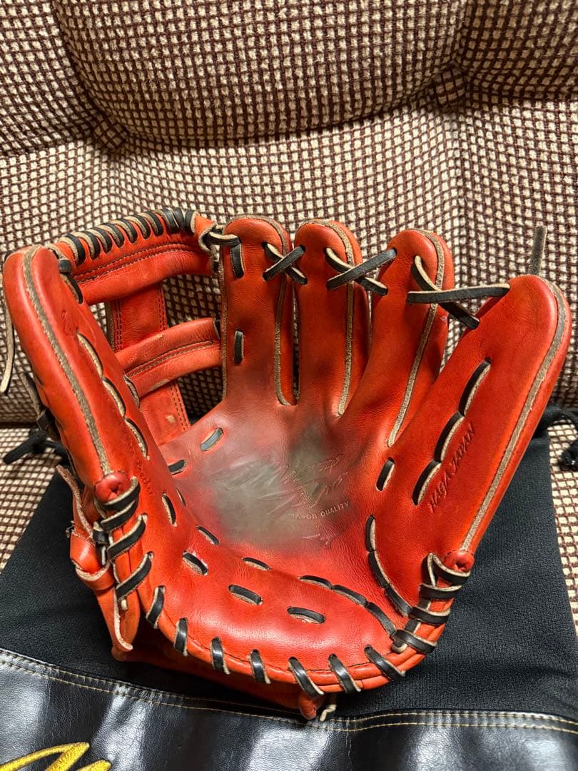 mizuno pro ミズノプロ 芳賀JAPAN 硬式 内野