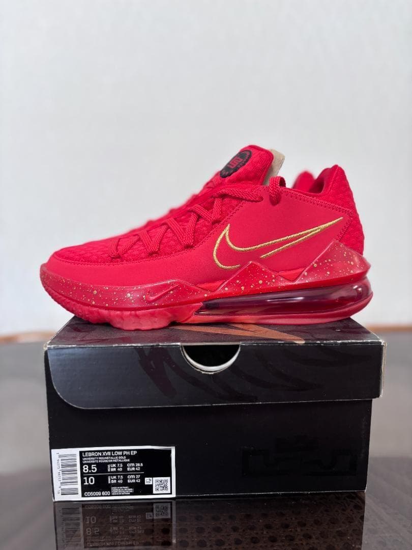 ナイキ レブロン 17 ロー タイタン 新品 CD5009-600 26.5cm