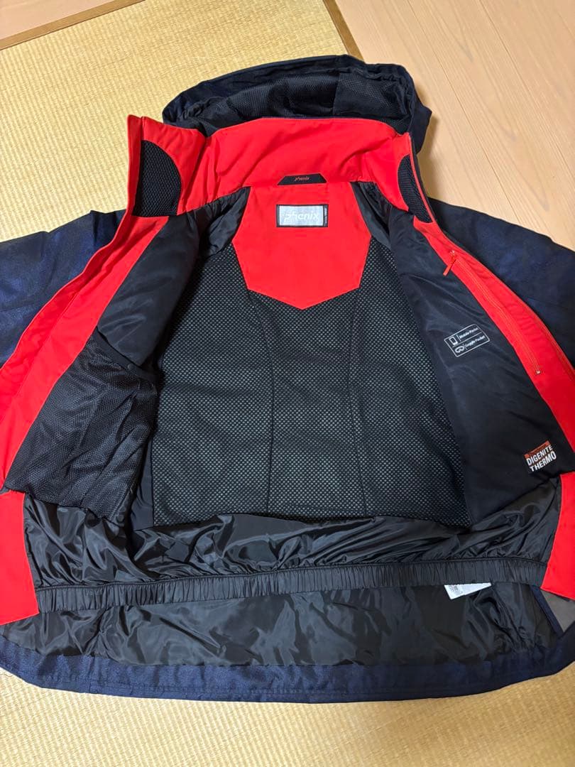 Phenix スキーウェア ネイビー/レッド