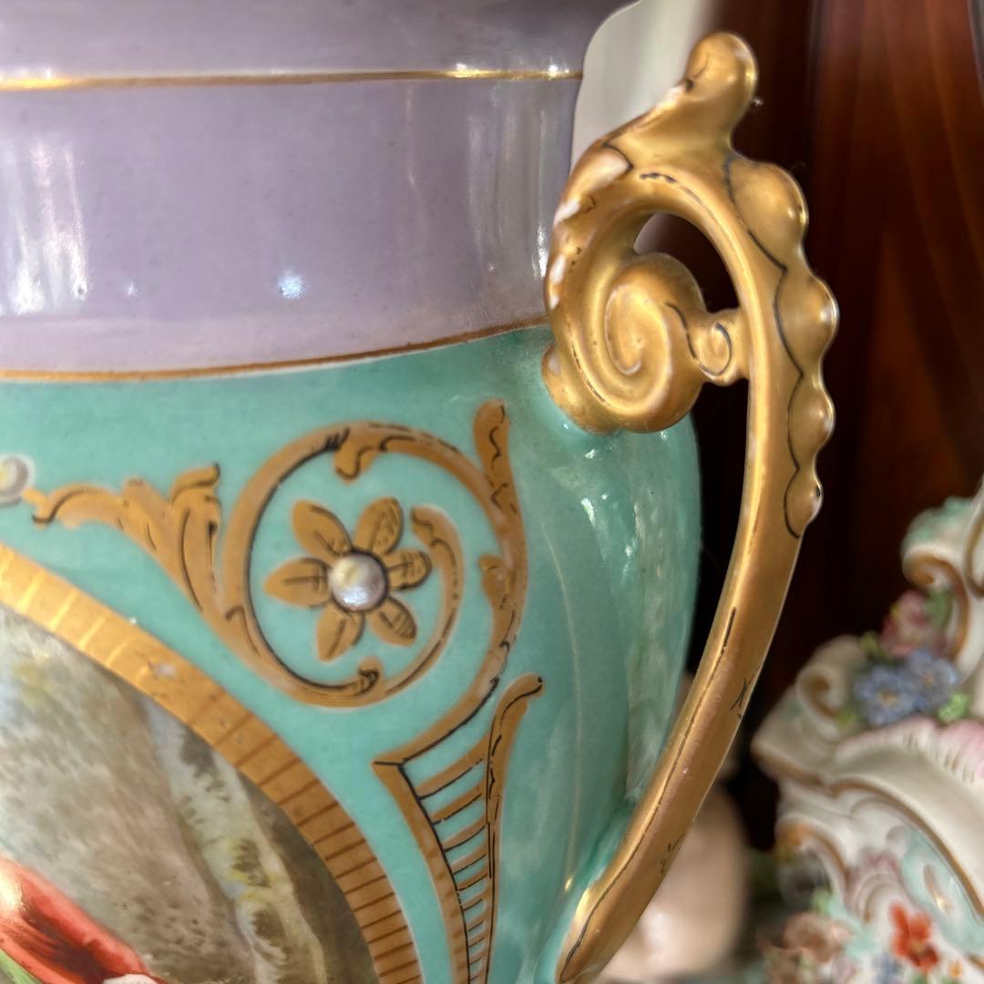 アンティーク　コンポート花瓶、、