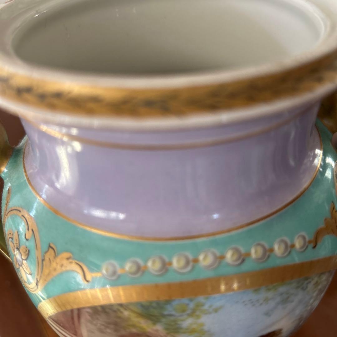 アンティーク　コンポート花瓶、、