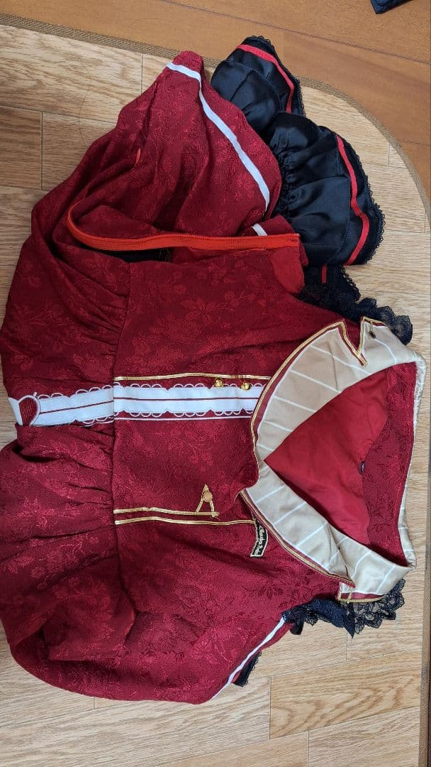 ホロライブ 宝鐘マリン ゴスロリ 衣装 ウィッグ