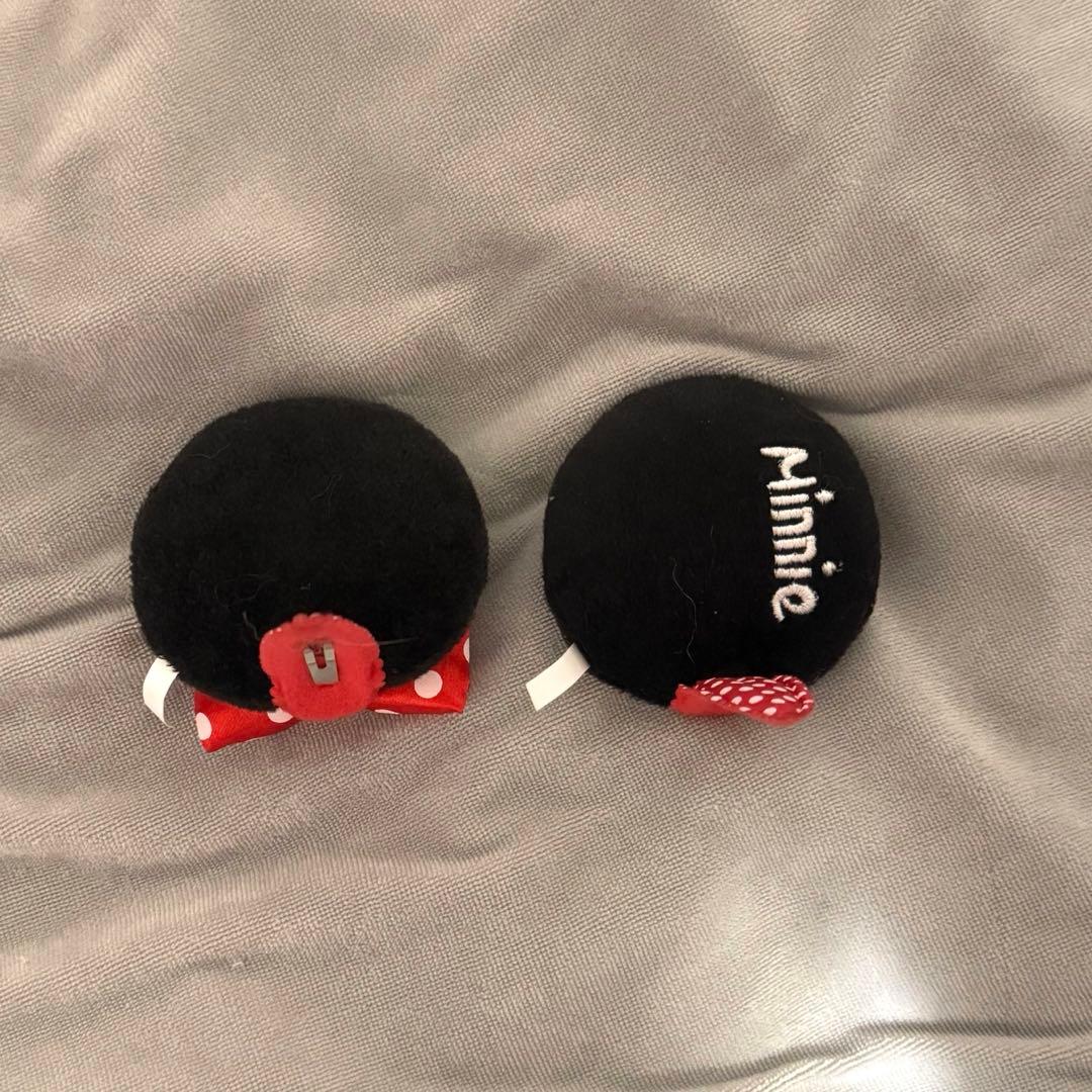 ディズニー ミニー マフラーキャップ ヘアピン