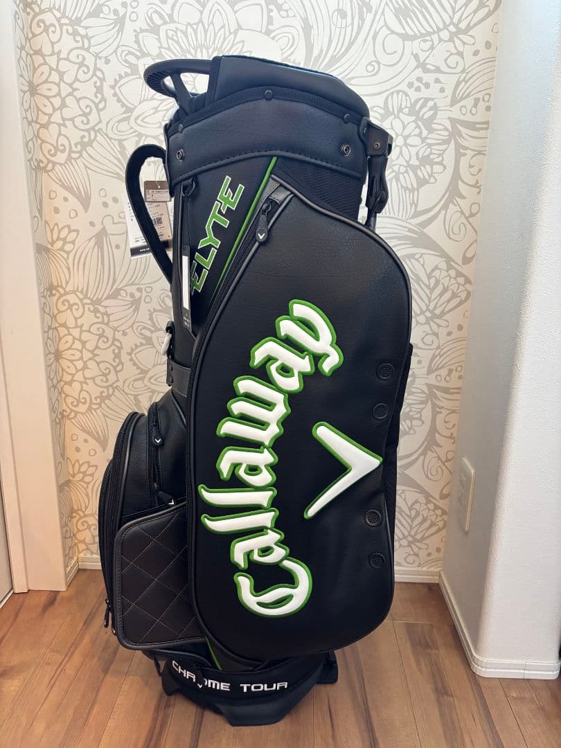Callaway Elite キャディバッグ ブラック/グリーン