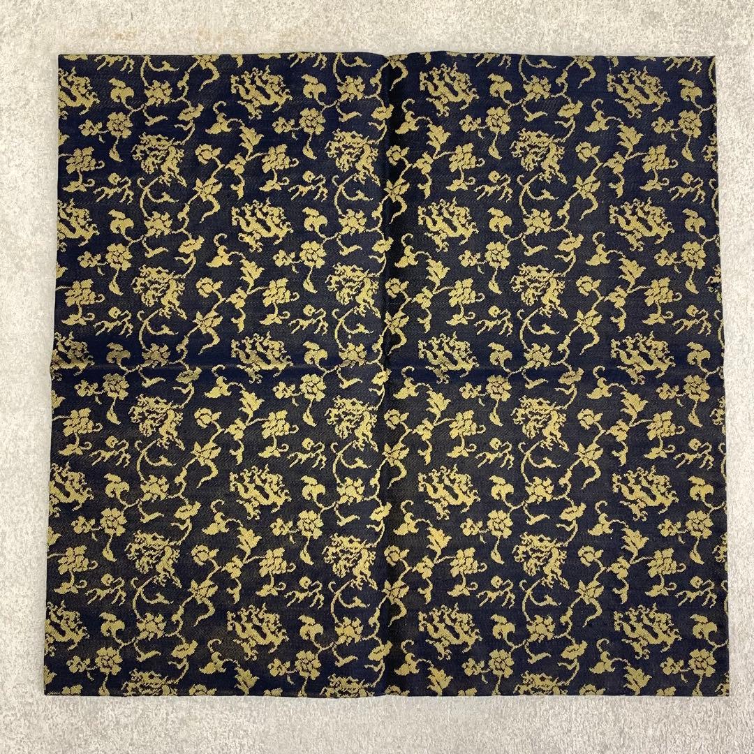 服紗 土田友湖 即中斎書付桐箱 珠光緞子 茶道具 帛紗