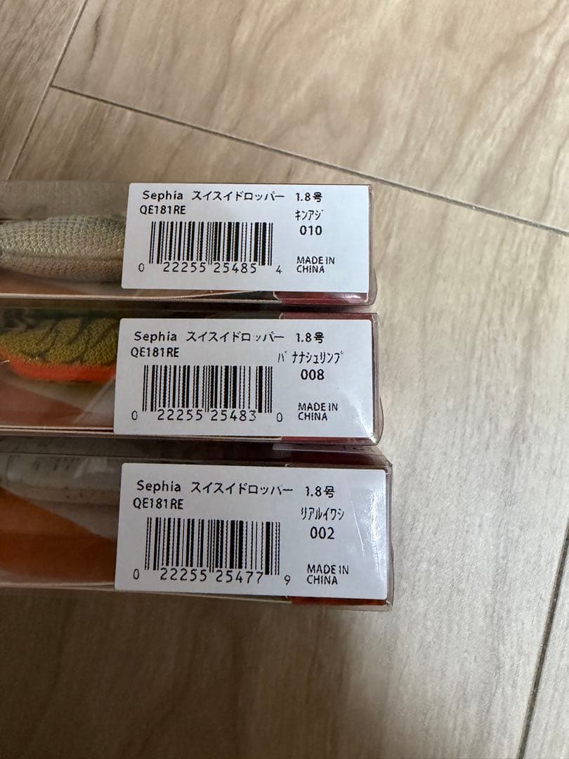 シマノ　セフィア　スイスイドロッパー　韓国オリカラ　６本セット