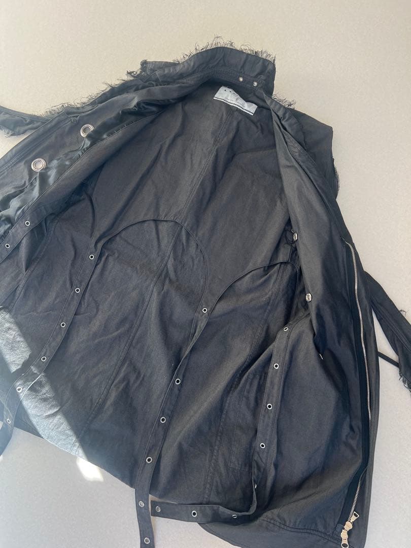 OSSA MONDO　オッサモンド　デニム風　ジレ　グランジ　ベスト