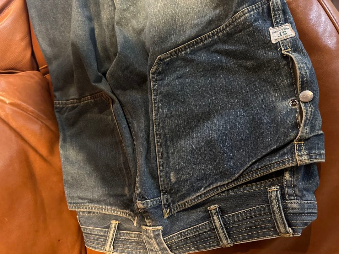 sassafras ササフラス　デニムパンツ　フォールリーフ　ガーデニング