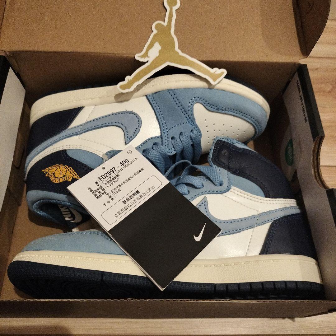 19cm NIKE　JORDAN1 RETRO HIGH OG （PS）