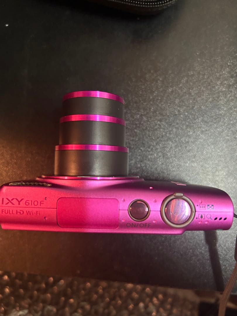 Canon PC1897バッテリー＆充電器付き 希少ピンク【中古美品】