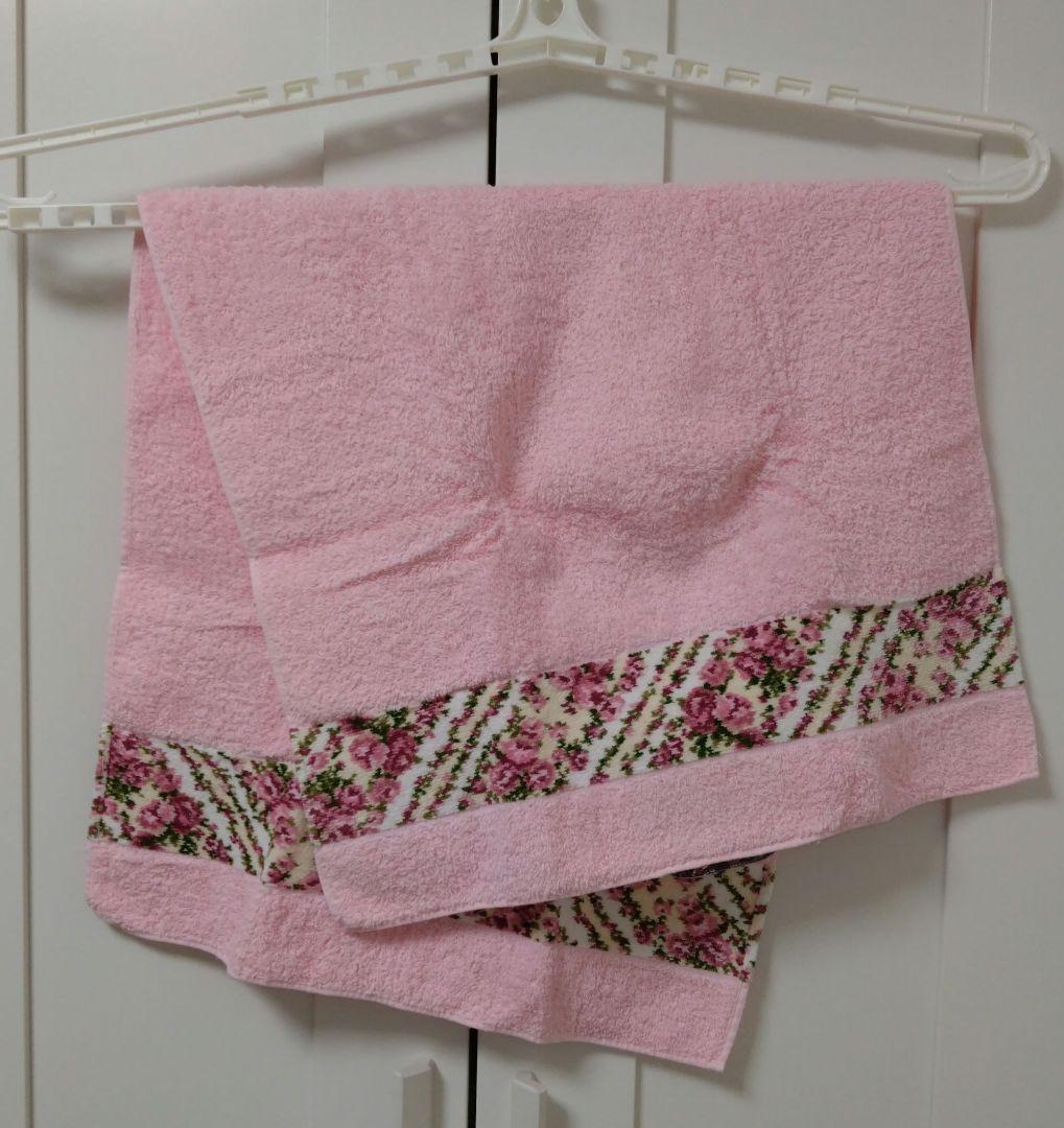 【新品未使用】FEILER (フェイラー)花柄 バスタオル 2枚セット