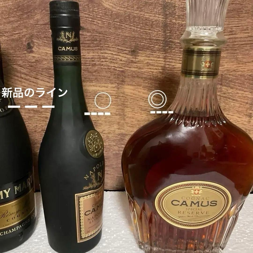 レミーマルタン2本　カミュEX  カミュリザーブ