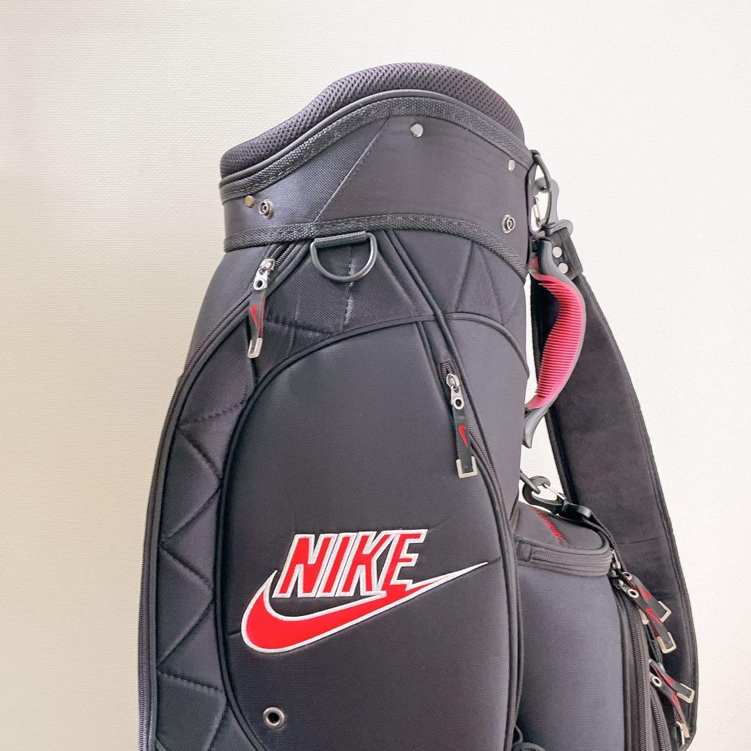 廃盤　NIKE ナイキゴルフ　キャディバッグ ブラック/レッド