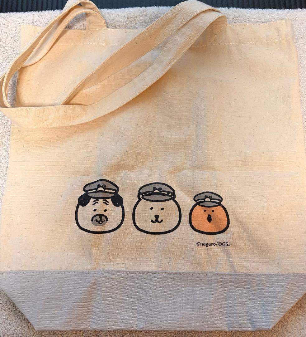 自分ツッコミくま 一番街 トートバッグ ポーチ 非売品 未使用品 ちいかわ