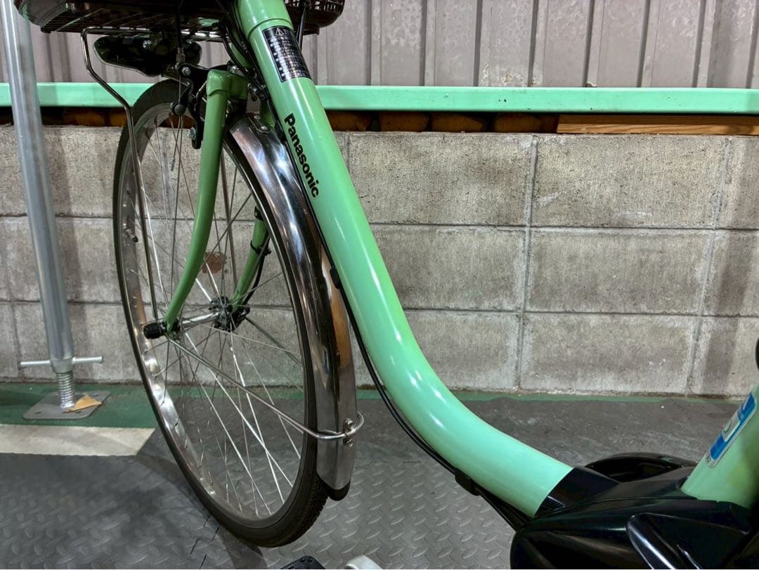 №8301 電動自転車 パナソニック ビビDX 26インチ バッテリー大容量！