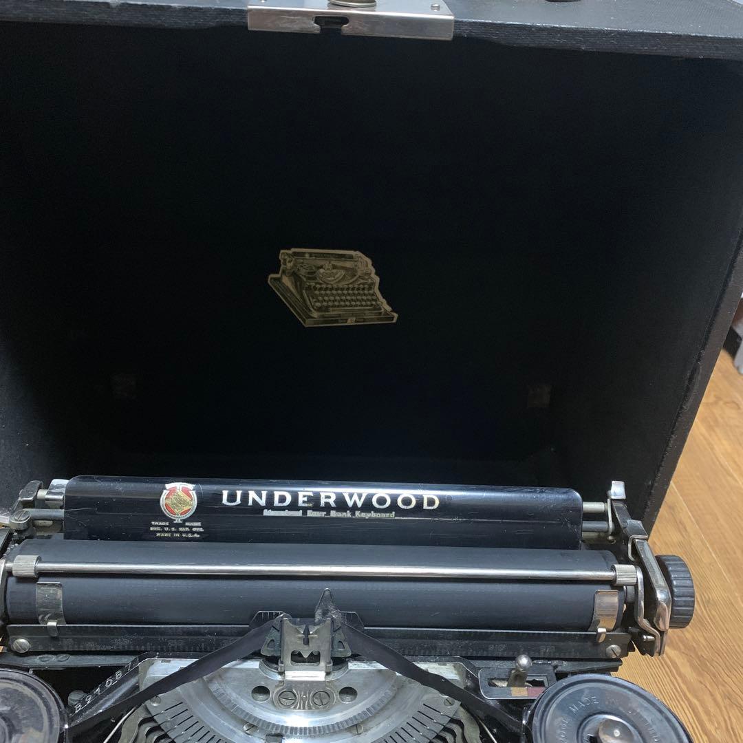 UNDERWOOD クラシックタイプライター 黒