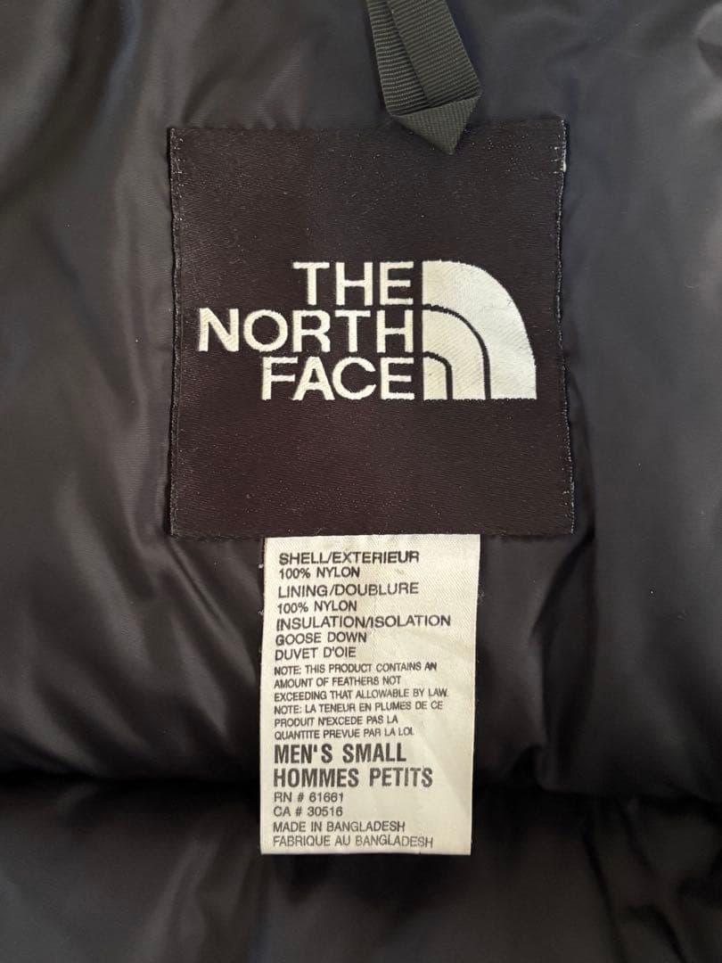 THE NORTH FACE US企画 ヌプシ 700フィル ブラック S