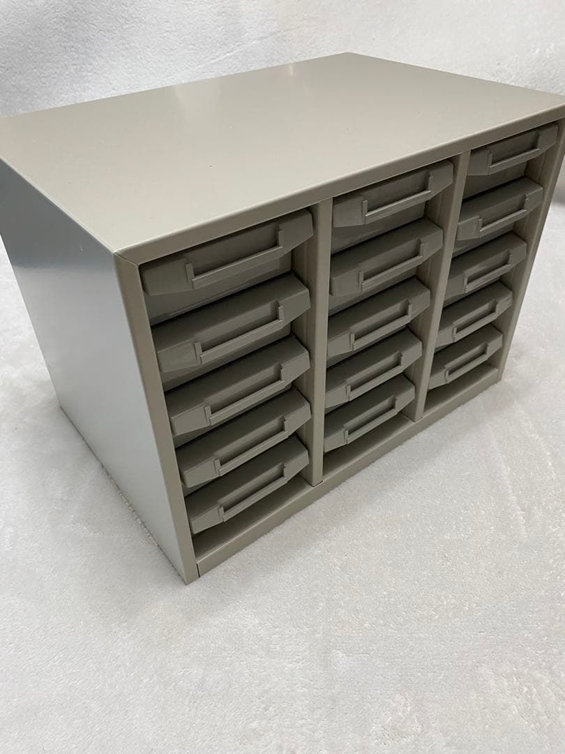 TRUSCO中山 バンラックケース B型 3列5段 B-35-NG ネオグレー