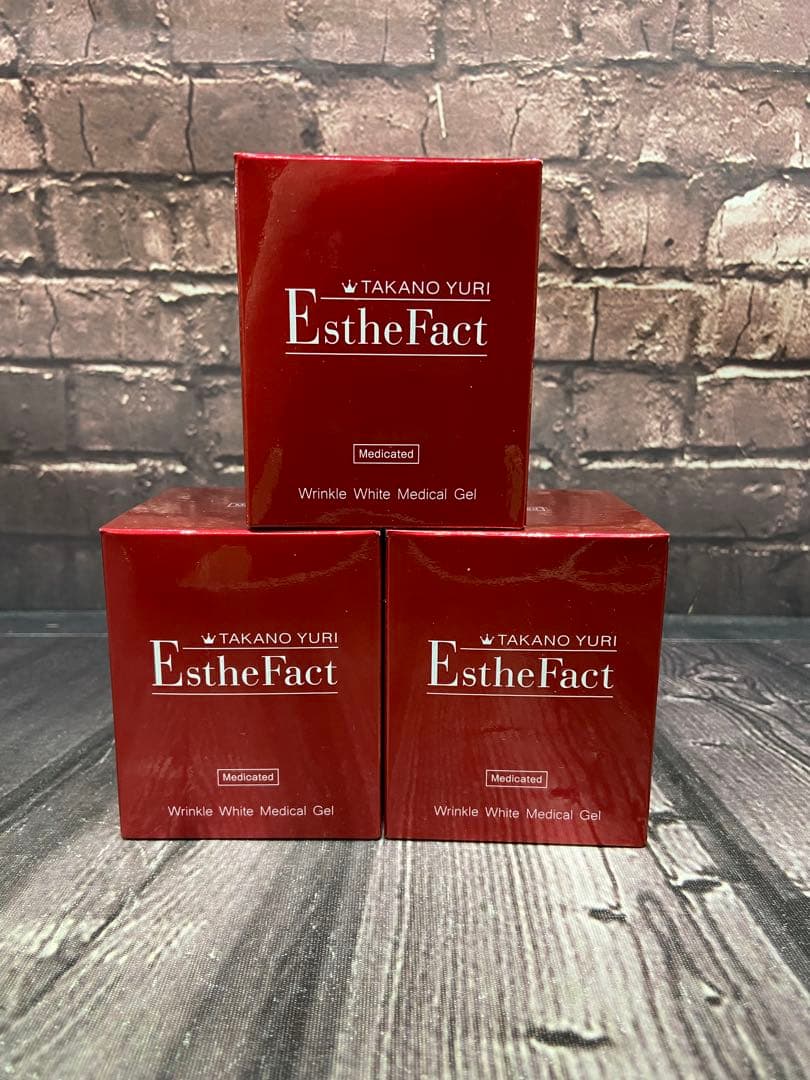 ● たかの友梨　エステファクト　リンクルホワイト　メディカルジェル　50g×3