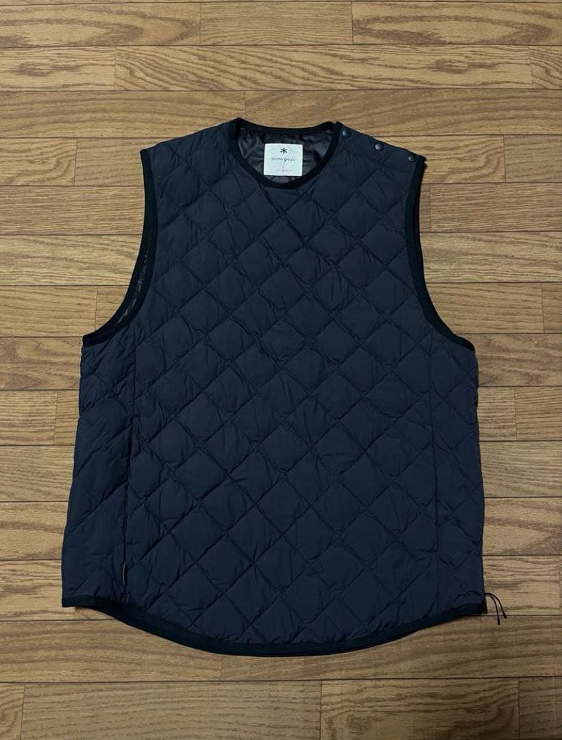  peak キルティングベスト ダウンベスト ほぼ新品未使用