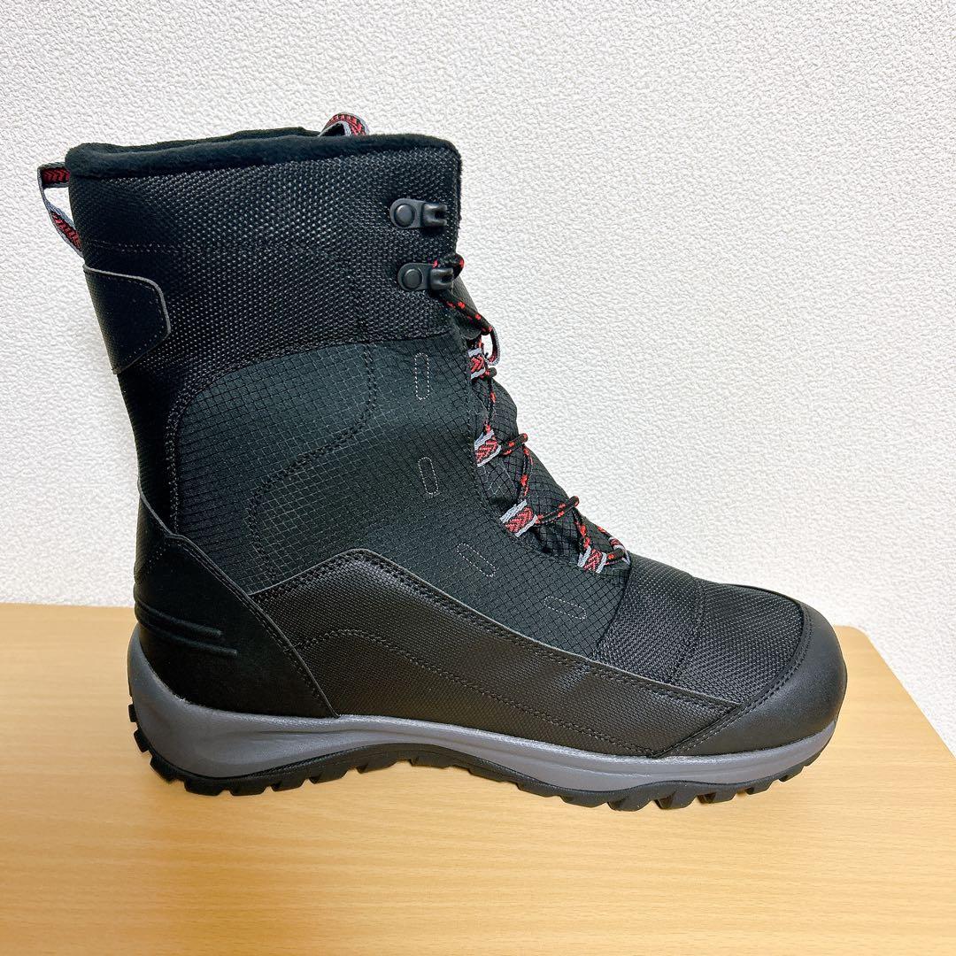 スノーブーツ 防水 冬 ファー 裏地 暖かい アウトドアシューズ ブーツ