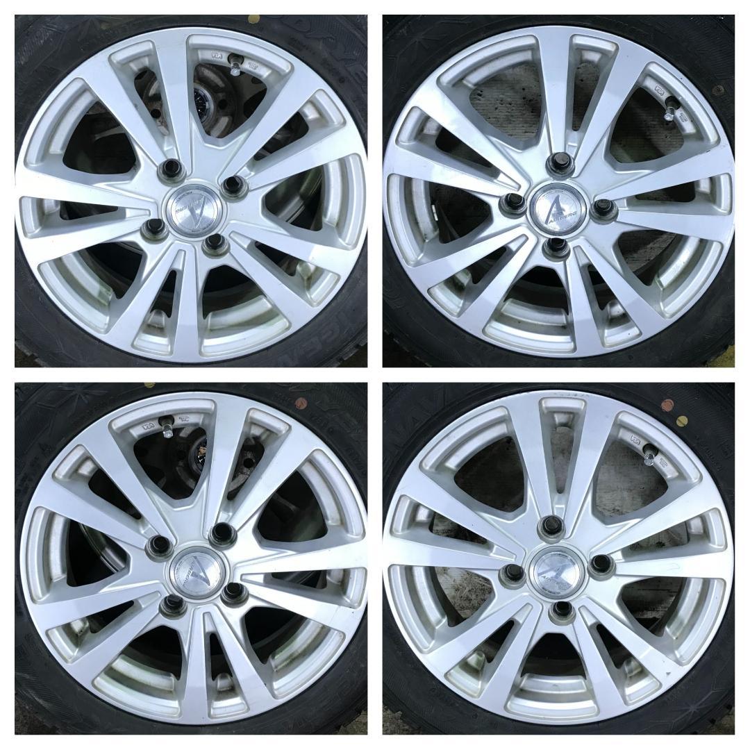 専用271 GOODYEAR 155/65R14 8分目 スタッドレス