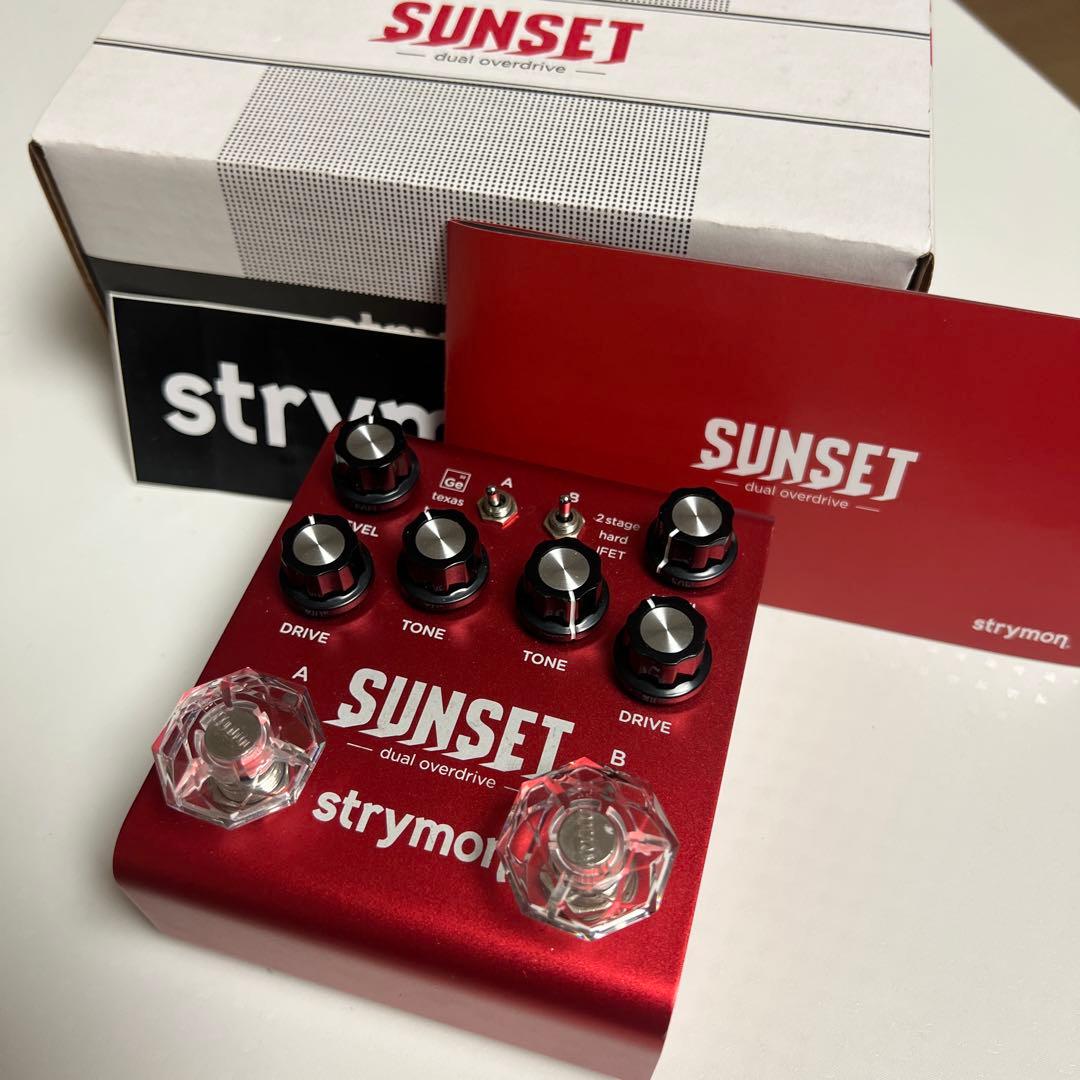 ギター strymon sunset dual drive