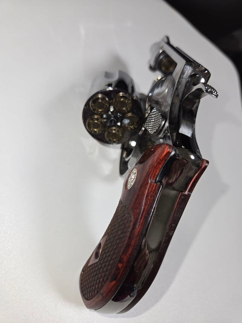 激安!タナカ　S&W M36 トワイライトクローム 特注グリップ