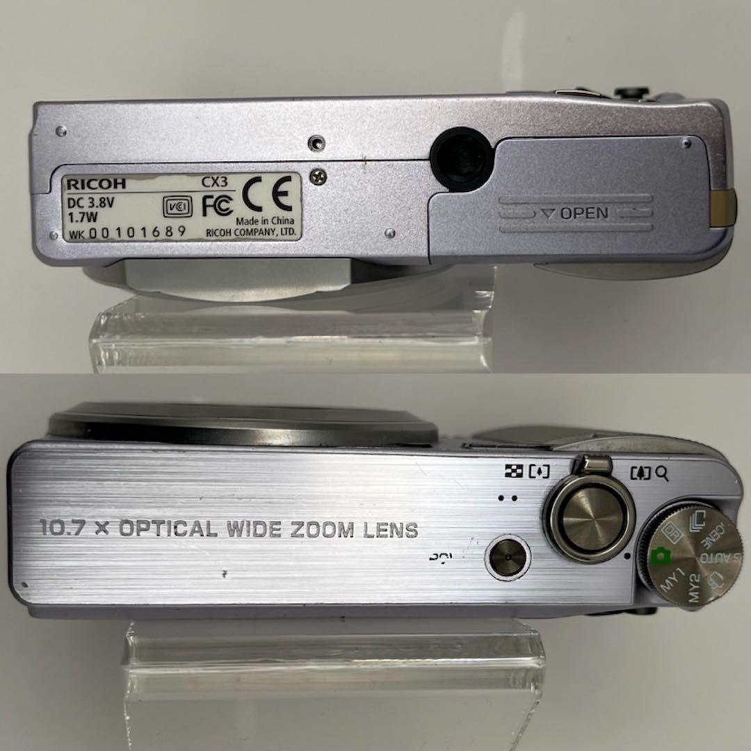 RICOH CX3 DIGITAL CAMERA デジタルカメラ