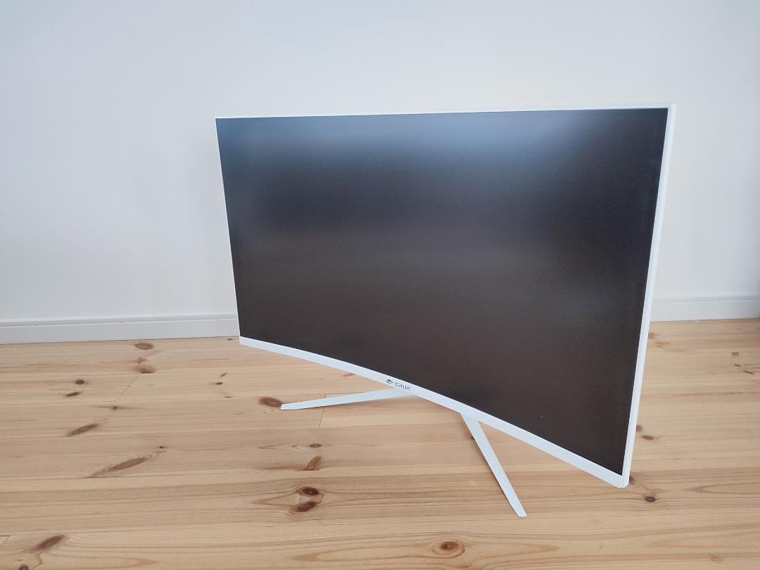 CRUA 32インチ 湾曲モニター 4K UHD 3840x2160