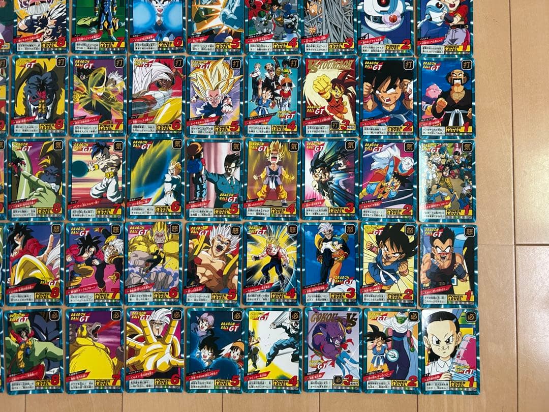 【レア】ドラゴンボールGT カードダス 87枚 まとめ売り（セミコンプ）