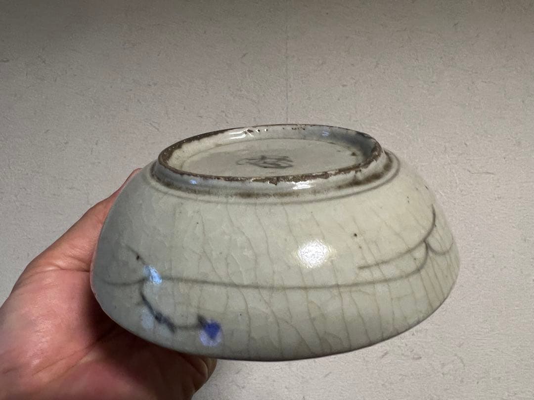 江戸時代 古伊万里 くらわんか 波佐見 染付小皿 酒器 酒盃 豆皿 骨董 古美術