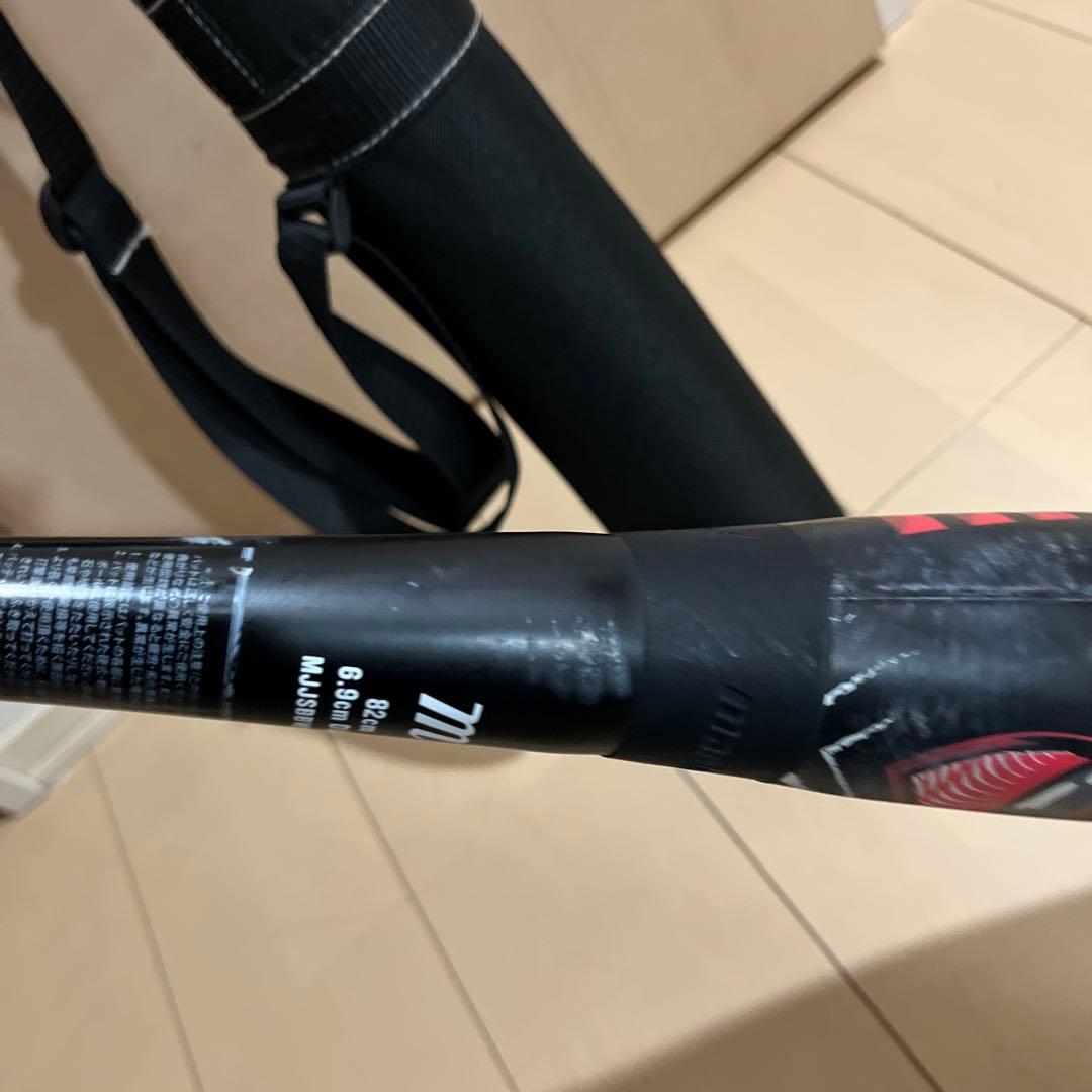 WANI CRUSHER JR SPEED 軟式バット　赤ワニ　82cm