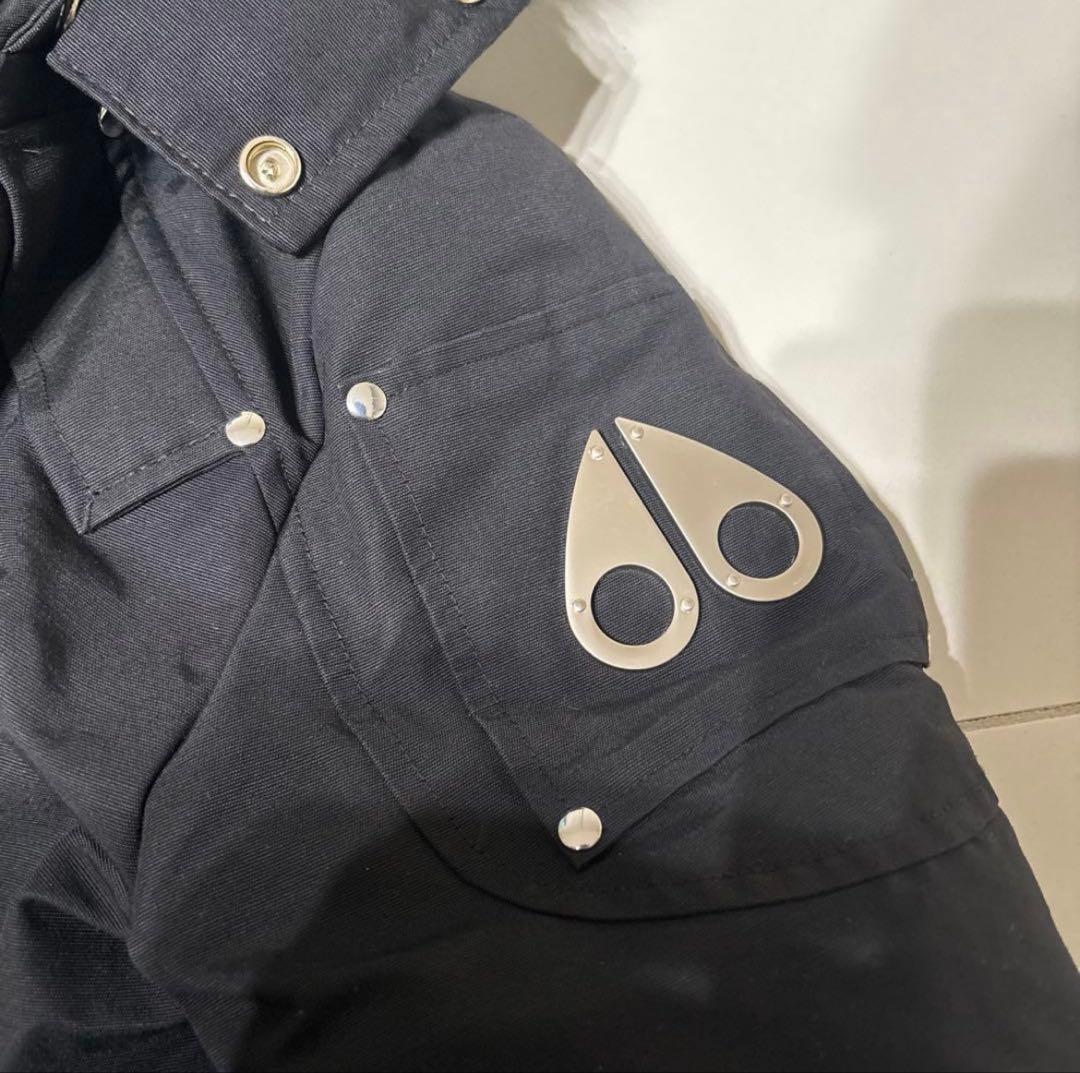 専用　moose knuckles ムースナックルズ ダウン ブラックファー