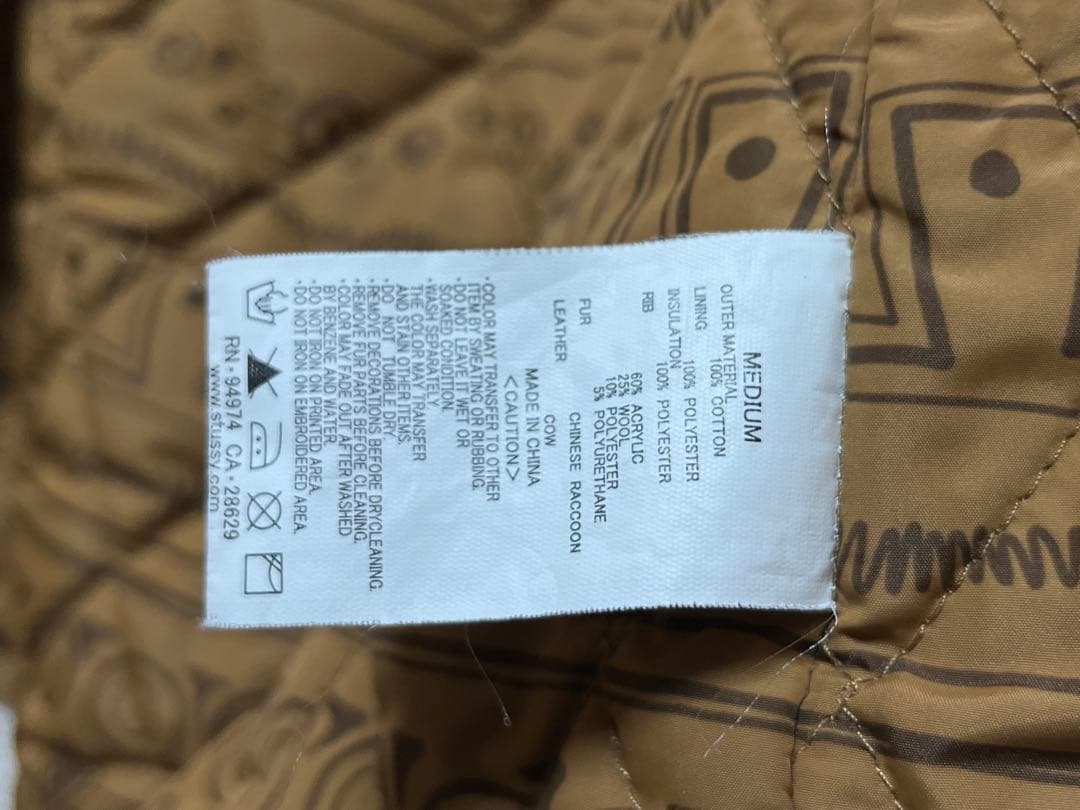 stussy ジャケット