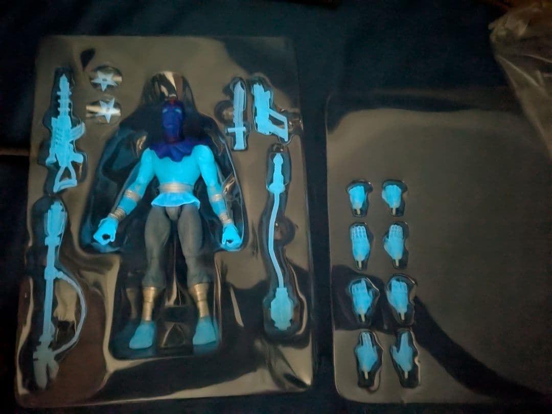 TMNT フットソルジャー ブルー蓄光版 Super7 Ultimates