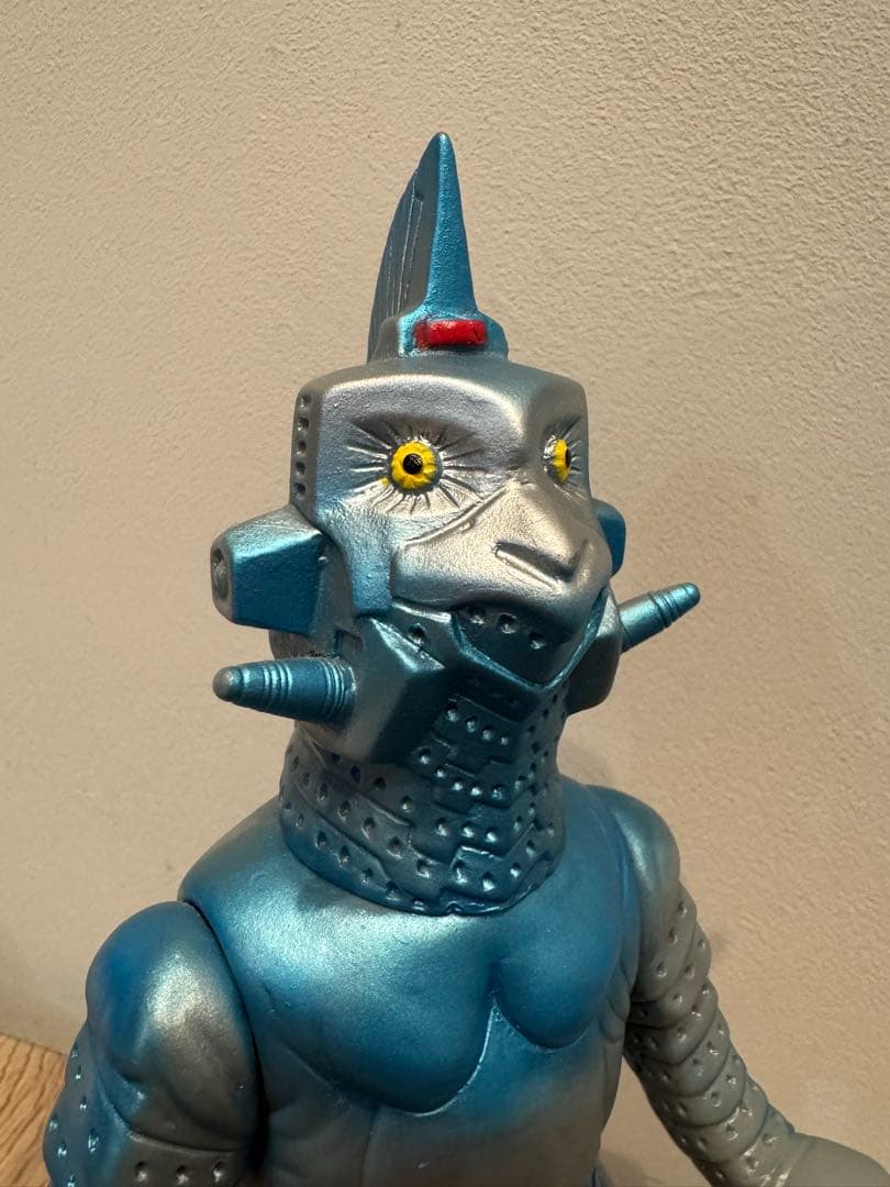 ブルマァク復刻版怪獣シリーズ ウインダム グレー成型&ブルーメタリック　1期版