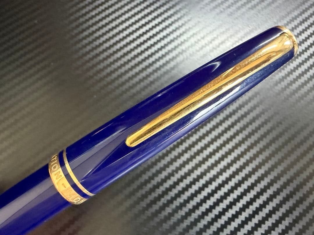 極美品 モンブラン ジェネレーション ネイビー F 細字 万年筆