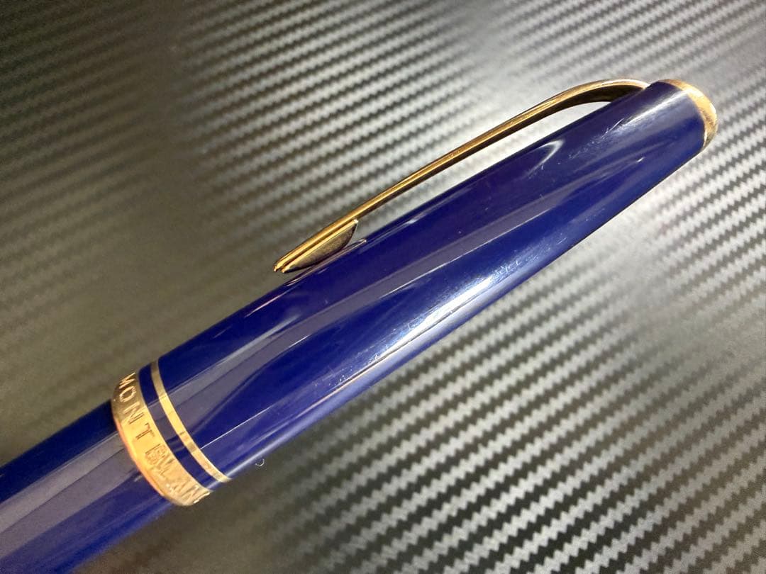極美品 モンブラン ジェネレーション ネイビー F 細字 万年筆