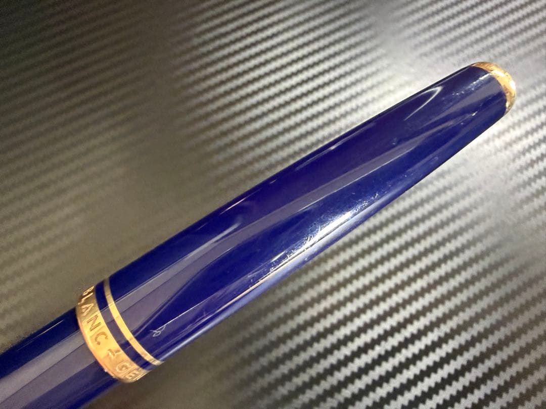 極美品 モンブラン ジェネレーション ネイビー F 細字 万年筆