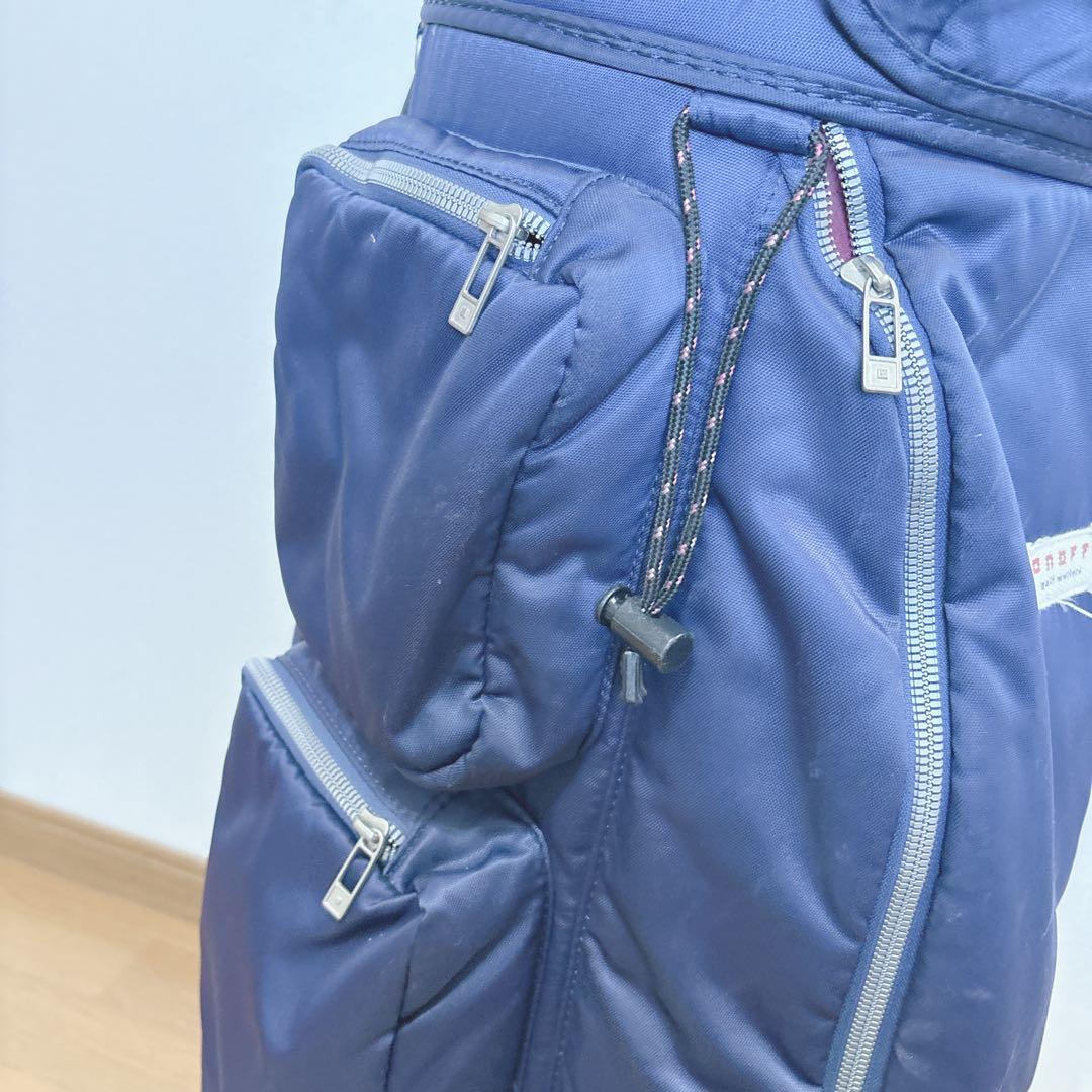 K429 onoff グローブライド ネイビー キャディバック