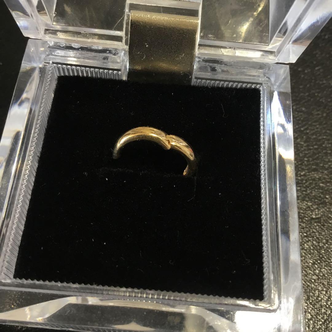 スタージュエリー　K18 フープ　ピアス　0,8g 片方