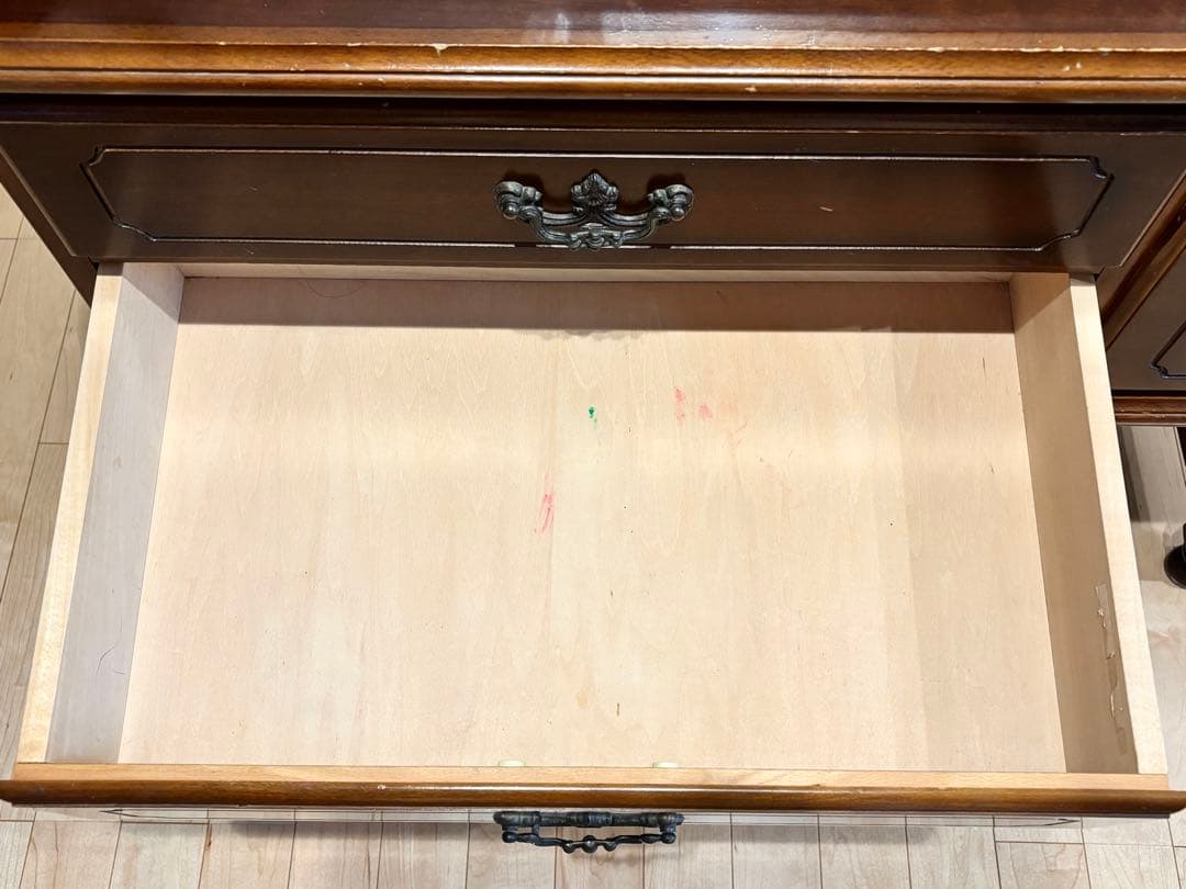 【希少】オールドカリモク　ライティング　デスク　チェスト　ドレッサー