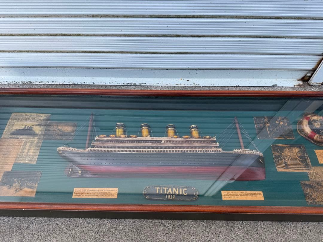 タイタニック模型と歴史的コレクション　希少