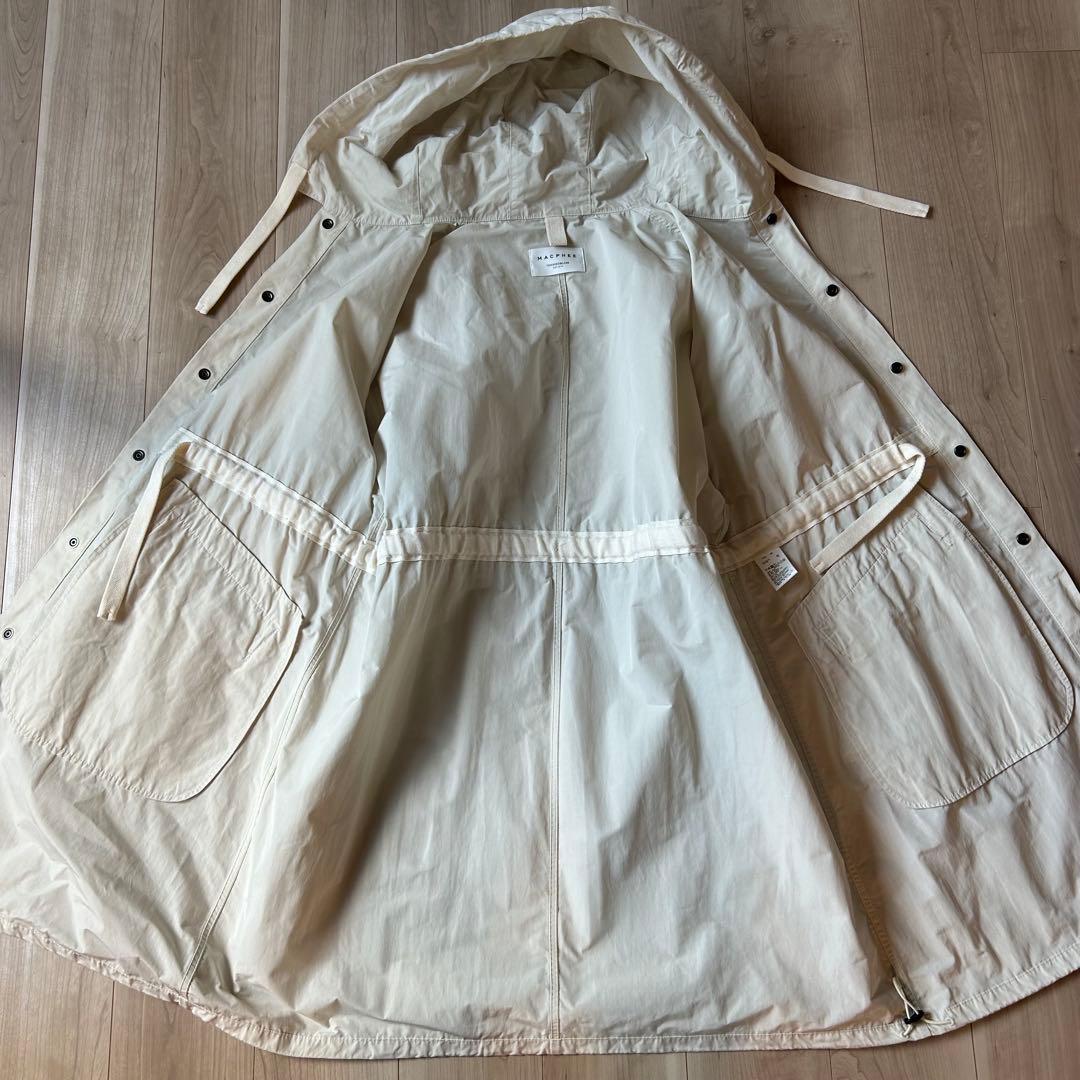 美品＊MACPHEE コットンポリエステルメモリーグログラン モッズコート 38