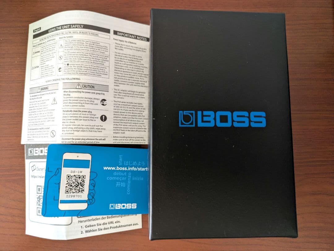 ギター BOSS DS-1w