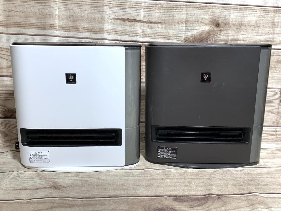 シャープ 8畳 プラズマクラスター 加湿セラミックファンヒーター 2台セット