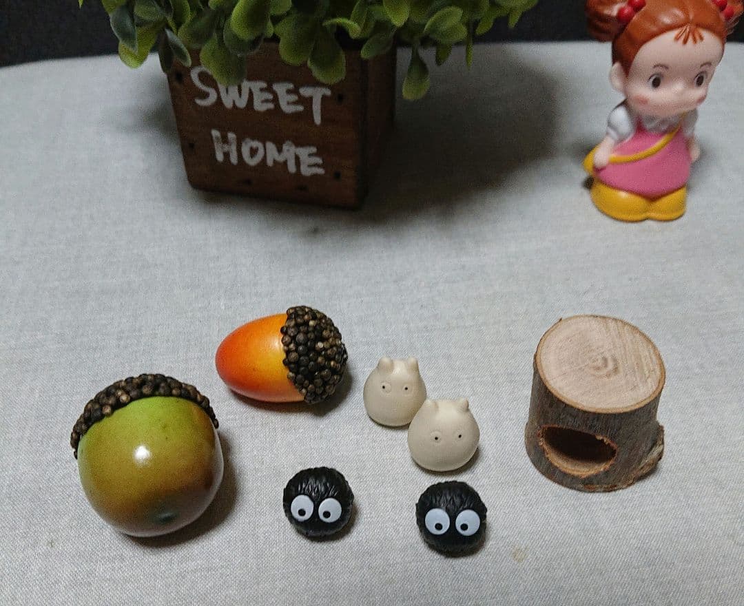 となりのトトロ トトロ 指人形 ジブリ ネコバス ゆびにんぎょう めいちゃん