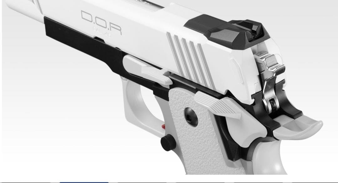 新品！東京マルイ　ハイキャパ ホワイト D.O.R　ガスブローバック
