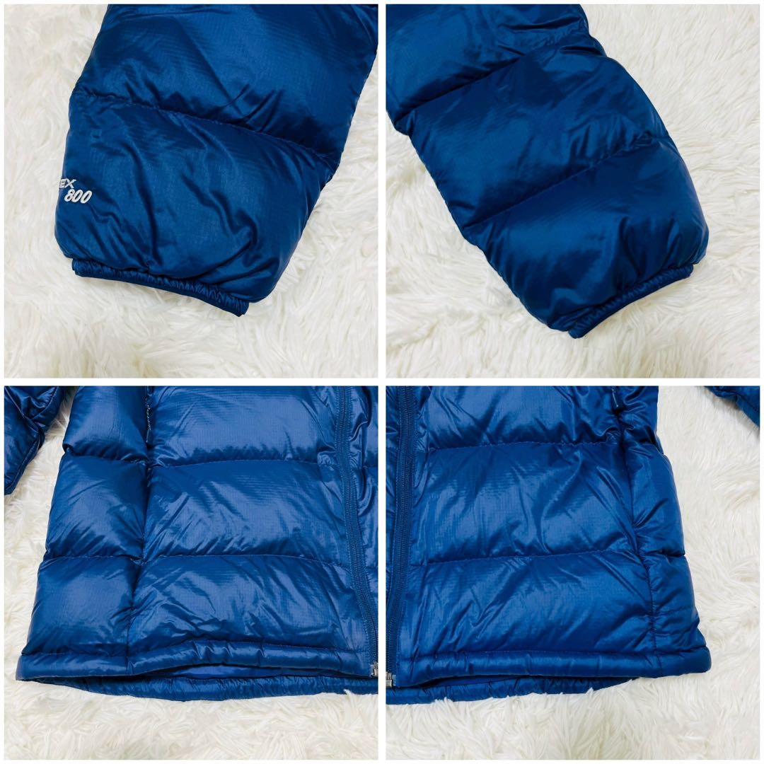モンベル　ライトアルパインダウン ジャケット　ネイビー L 軽量　防寒